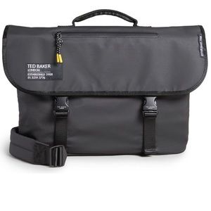 NEW!! Ted Baker Strole Rubberized Satchel